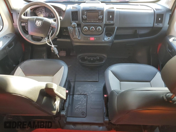 2015 Ram ProMaster Cargo with VIN 3C6TRVDG9FE520325, listed as a Copart auction lot 82393334 with 169,415 mi miles and Salvage Title. Bid and sale history available at carsss.com. Image 8.