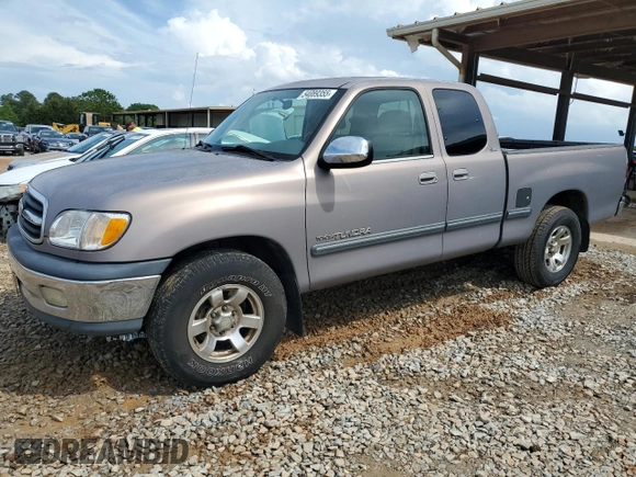 2002 Toyota Tundra SR5 with VIN 5TBRN34102S246164, listed as a Copart auction lot 54089355 with 241,204 mi miles and Clean Title. Bid and sale history available at DreamBid. Image 1.