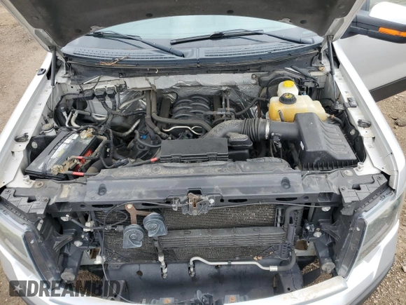 2014 Ford F-150 XL with VIN 1FTFW1EF4EKG43877, listed as a Copart auction lot 55682295 with 166,229 mi miles and Salvage title. Bid and sale history available at DreamBid. Image 11.
