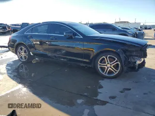 2016 Mercedes-Benz CLS with VIN WDDLJ6HB4GA169595, listed as a Copart auction lot 87883115 with 0 mi miles and Salvage Title. Bid and sale history available at carsss.com. Image 4.