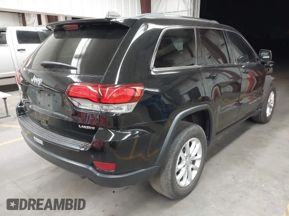 2021 Jeep Grand Cherokee Laredo E z VIN 1C4RJEAG7MC738928, wystawiony jako IAAI lot #42708702 z przebiegiem 63 329 mil mil oraz . Historia ofert i sprzedaży dostępna na DreamBid. Obrazek 4.