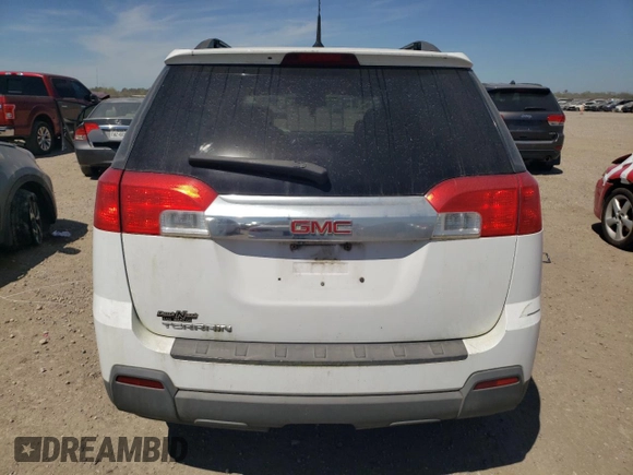 2010 GMC Terrain SLE-2 with VIN 2CTALDEW8A6355897, listed as a Copart auction lot 49348225 with 0 mi miles and Clean Title. Bid and sale history available at carsss.com. Image 6.