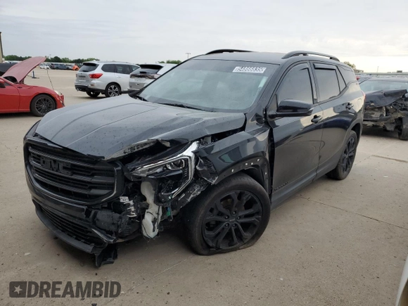 2019 GMC Terrain SLE z VIN 3GKALTEV9KL398658, wystawiony jako Copart lot #54866835 z przebiegiem 88 641 mil mil oraz Czysty tytuł • Clean title. Historia ofert i sprzedaży dostępna na DreamBid. Obrazek 1.