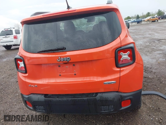 2017 Jeep Renegade Latitude z VIN ZACCJBBB7HPF30024, wystawiony jako IAAI lot #42176035 z przebiegiem 78 928 mil mil oraz . Historia ofert i sprzedaży dostępna na DreamBid. Obrazek 16.