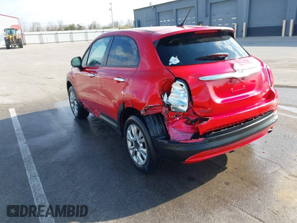 2016 FIAT 500X Easy with VIN ZFBCFYBT8GP389797, listed as a IAAI auction lot 42061611 with 121,280 mi miles and . Bid and sale history available at DreamBid. Image 3.