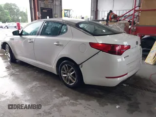 2013 Kia Optima LX with VIN 5XXGM4A72DG258725, listed as a IAAI auction lot 41981412 with 148,173 mi miles and . Bid and sale history available at carsss.com. Image 3.
