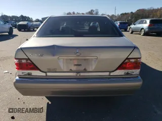 1999 Mercedes-Benz S-Class with VIN WDBGA43G0XA408836, listed as a Copart auction lot 83795814 with 145,278 mi miles and Salvage Title. Bid and sale history available at carsss.com. Image 6.
