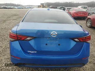 2022 Nissan Sentra SV with VIN 3N1AB8CV8NY315858, listed as a Copart auction lot 44257615 with 19,164 mi miles and Salvage Title. Bid and sale history available at carsss.com. Image 6.