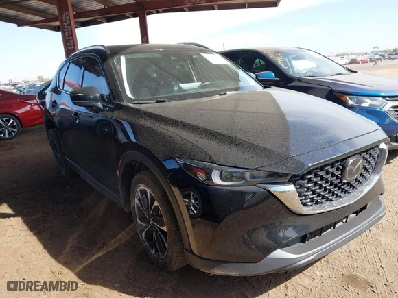 2022 Mazda CX-5 2.5 S Premium Package with VIN JM3KFBDM1N0603425, listed as a IAAI auction lot 41555280 with NaN miles. Bid and sale history available at carsss.com. Image 1.