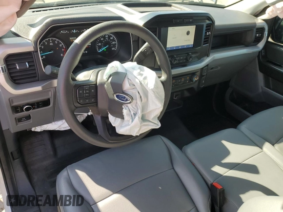 2023 Ford F-150 XL with VIN 1FTMF1CB5PKE11802, listed as a Copart auction lot 46359565 with 38,068 mi miles and Salvage Title. Bid and sale history available at carsss.com. Image 8.