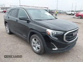 2021 GMC Terrain SLE z VIN 3GKALMEV4ML339803, wystawiony jako IAAI lot #42197059 z przebiegiem 70 927 mil mil oraz . Historia ofert i sprzedaży dostępna na DreamBid. Obrazek 1.