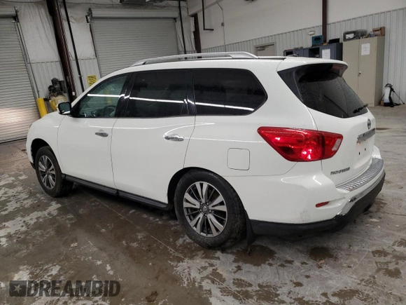2017 Nissan Pathfinder S z VIN 5N1DR2MM0HC622863, wystawiony jako Copart lot #52114595 z przebiegiem 122 017 mil mil oraz Szkoda całkowita • Salvage title. Historia ofert i sprzedaży dostępna na DreamBid. Obrazek 2.