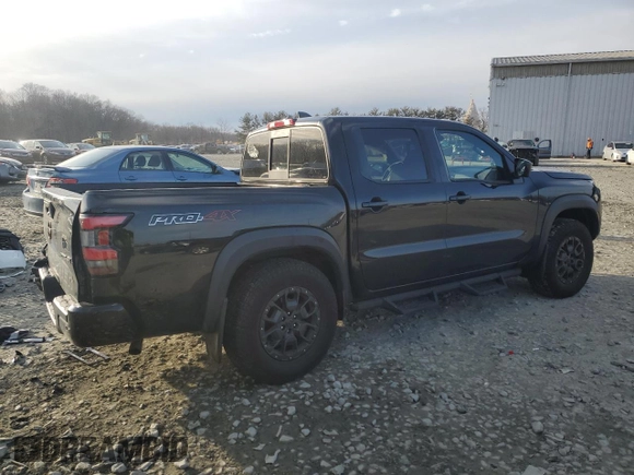 2022 Nissan Frontier Pro-4X z VIN 1N6ED1EK4NN686366, wystawiony jako Copart lot #46265815 z przebiegiem 50 753 mil mil oraz Szkoda całkowita • Salvage title. Historia ofert i sprzedaży dostępna na DreamBid. Obrazek 3.