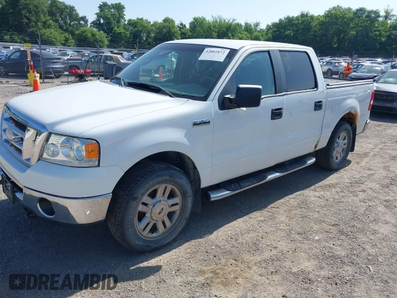 2008 Ford F-150 XLT with VIN 1FTPW14V28FB51861, listed as a IAAI auction lot 42802872 with 183,092 mi miles and . Bid and sale history available at DreamBid. Image 17.