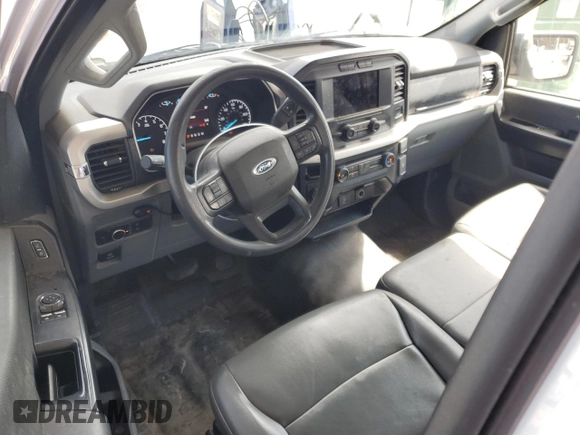 2021 Ford F-150 XL with VIN 1FTMF1C51MKE44107, listed as a Copart auction lot 46626895 with 42,060 mi miles and Clean title. Bid and sale history available at DreamBid. Image 8.