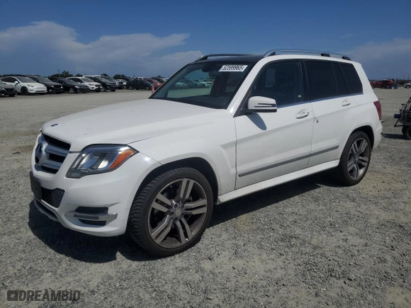 2014 Mercedes-Benz GLK-Class GLK 350 with VIN WDCGG5HB2EG216793, listed as a Copart auction lot 52599965 with 120,464 mi miles and Salvage Title. Bid and sale history available at carsss.com. Image 1.