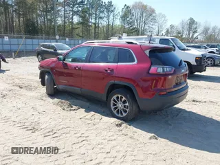 2020 Jeep Cherokee Altitude with VIN 1C4PJLLB9LD585622, listed as a IAAI auction lot 41892080 with 21,331 mi miles and . Bid and sale history available at carsss.com. Image 3.