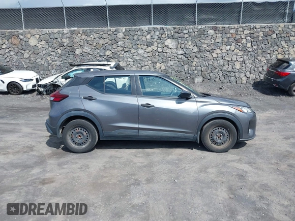 2021 Nissan Kicks S with VIN 3N1CP5BV6ML544383, listed as a IAAI auction lot 41745364 with 46,387 mi miles. Bid and sale history available at carsss.com. Image 13.