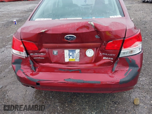 2012 Subaru Legacy Premium with VIN 4S3BMBG60C3032033, listed as a IAAI auction lot 42613044 with 208,087 mi miles and . Bid and sale history available at DreamBid. Image 6.