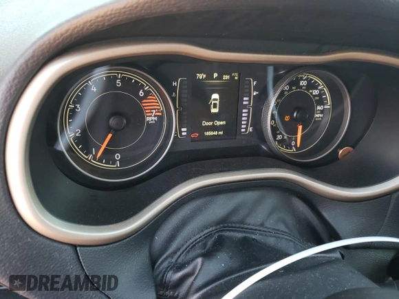 2016 Jeep Cherokee Altitude with VIN 1C4PJLAB4GW369495, listed as a Copart auction lot 52649235 with 185,848 mi miles and Salvage Title. Bid and sale history available at DreamBid. Image 9.