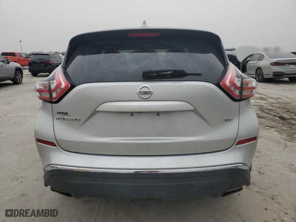 2016 Nissan Murano S with VIN 5N1AZ2MHXGN167898, listed as a Copart auction lot 48128895 with 83,882 mi miles and Salvage Title. Bid and sale history available at carsss.com. Image 6.