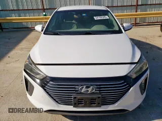 2019 Hyundai Ioniq SEL with VIN KMHC75LCXKU112520, listed as a Copart auction lot 54106345 with 119,965 mi miles and Clean Title. Bid and sale history available at DreamBid. Image 5.