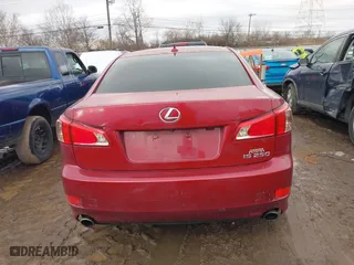 2011 Lexus IS 250 with VIN JTHBF5C27B5140231, listed as a IAAI auction lot 41432609 with 199,074 mi miles. Bid and sale history available at carsss.com. Image 16.