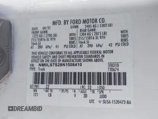 2022 Ford Transit Connect XL z VIN NM0LS7S28N1508410, wystawiony jako IAAI lot #41927425 z przebiegiem 158 515 mil mil oraz . Historia ofert i sprzedaży dostępna na DreamBid. Obrazek 9.