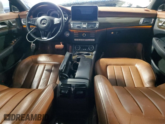 2016 Mercedes-Benz CLS with VIN WDDLJ6HB2GA160121, listed as a Copart auction lot 76583603 with 127,995 mi miles. Bid and sale history available at carsss.com. Image 8.