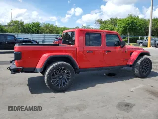2021 Jeep Gladiator Rubicon с VIN 1C6JJTBG0ML569133, выставлен на аукционе Copart как лот 61994745 с пробегом 23 785 миль миль и Чистый • Clean title. История ставок и продаж доступна на DreamBid. Изображение 3.