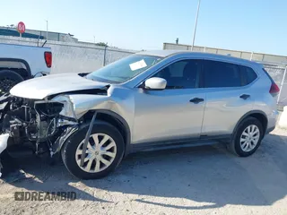 2018 Nissan Rogue SV with VIN KNMAT2MT7JP609512, listed as a IAAI auction lot 42137150 with 66,953 mi miles and . Bid and sale history available at DreamBid. Image 15.