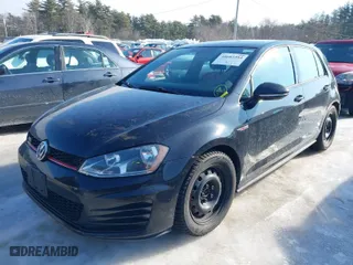 2016 Volkswagen Golf GTI SE with VIN 3VW4T7AUXGM060021, listed as a IAAI auction lot 41602354 with 81,349 mi miles. Bid and sale history available at carsss.com. Image 2.