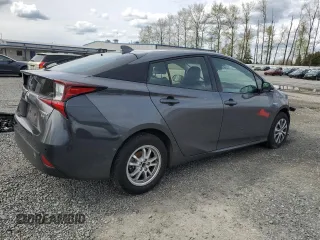 2020 Toyota Prius LE with VIN JTDL9RFU3L3013121, listed as a Copart auction lot 52423385 with 75,229 mi miles and Salvage title. Bid and sale history available at DreamBid. Image 3.