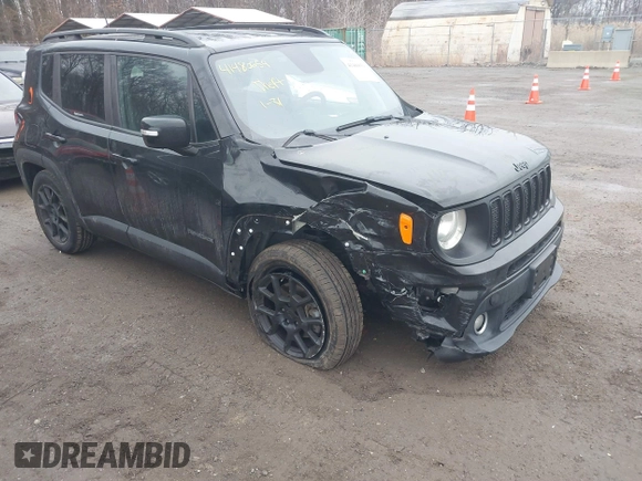 2020 Jeep Renegade Latitude with VIN ZACNJABB8LPL53847, listed as a IAAI auction lot 41480659 with 67,171 mi miles and . Bid and sale history available at DreamBid. Image 6.