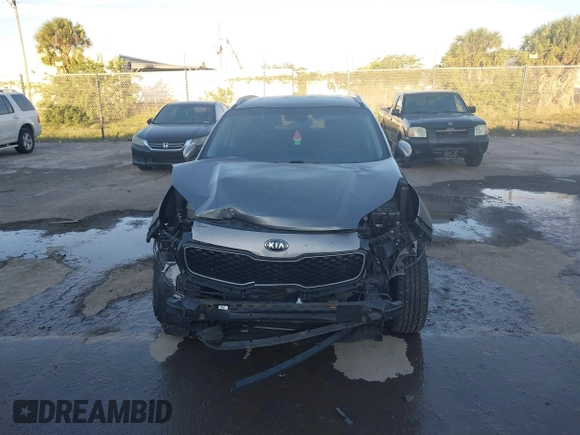2017 Kia Sportage LX with VIN KNDPM3AC0H7081405, listed as a IAAI auction lot 41791011 with 119,768 mi miles and . Bid and sale history available at DreamBid. Image 6.