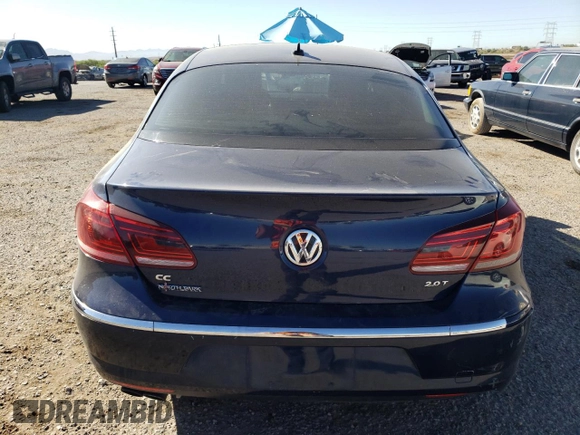 2015 Volkswagen CC Lux with VIN WVWRP7AN1FE827300, listed as a Copart auction lot 70006153 with 109,628 mi miles. Bid and sale history available at carsss.com. Image 6.