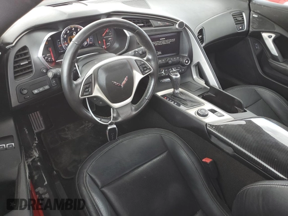 2015 Chevrolet Corvette 2LT with VIN 1G1YD3D72F5115347, listed as a Copart auction lot 58962664 with 51,066 mi miles and Clean Title. Bid and sale history available at carsss.com. Image 8.