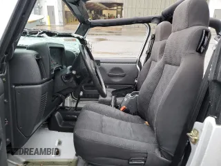 2004 Jeep Wrangler Sport with VIN 1J4FA49S64P767393, listed as a Copart auction lot 51662605 with 165,942 mi miles and Salvage Title. Bid and sale history available at carsss.com. Image 7.