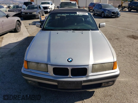 1995 BMW 3 Series 325iC with VIN WBABJ6322SJD39491, listed as a Copart auction lot 73133664 with 585,935 mi miles and Salvage Title. Bid and sale history available at carsss.com. Image 5.