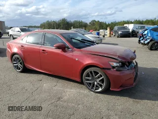 2015 Lexus IS 250 with VIN JTHBF1D28F5074236, listed as a Copart auction lot 47583335 with 155,899 mi miles and Salvage Title. Bid and sale history available at carsss.com. Image 4.