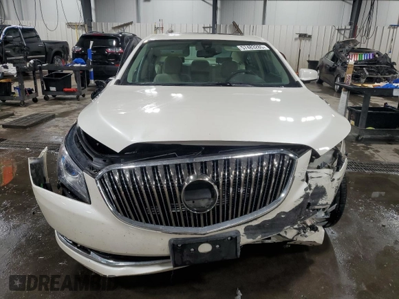 2014 Buick LaCrosse Premium I with VIN 1G4GD5G39EF110304, listed as a Copart auction lot 57483285 with 127,301 mi miles and Salvage title. Bid and sale history available at DreamBid. Image 5.