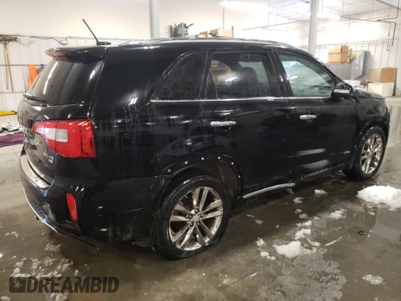 2014 Kia Sorento SX with VIN 5XYKWDA76EG488981, listed as a Copart auction lot 51322915 with 195,509 mi miles and Salvage Title. Bid and sale history available at carsss.com. Image 3.