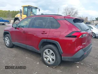 2019 Toyota RAV4 LE with VIN JTMG1RFV2KD005523, listed as a IAAI auction lot 41910005 with 64,119 mi miles. Bid and sale history available at carsss.com. Image 3.
