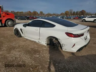 2020 BMW M8 Competition z VIN WBSAE0C06LBM08425, wystawiony jako Copart lot #75154953 z przebiegiem Nie podano mil oraz . Historia ofert i sprzedaży dostępna na DreamBid. Obrazek 2.