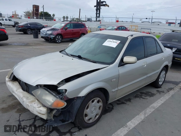 2002 Mazda Protege DX with VIN JM1BJ225121620394, listed as a IAAI auction lot 42043056 with 187,360 mi miles and . Bid and sale history available at DreamBid. Image 18.