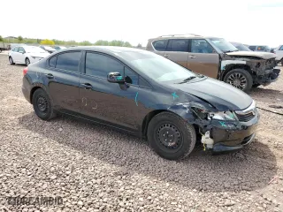 2012 Honda Civic Sdn LX with VIN 19XFB2F53CE365514, listed as a Copart auction lot 50949545 with 93,781 mi miles and Salvage Title. Bid and sale history available at carsss.com. Image 4.