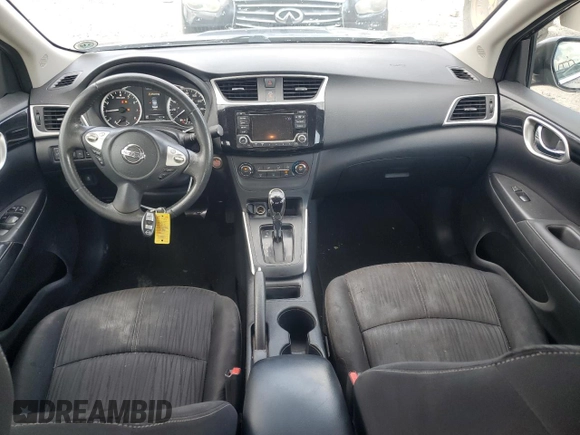 2017 Nissan Sentra S with VIN 3N1AB7AP6HY225840, listed as a Copart auction lot 60329495 with 80,529 mi miles and Salvage title. Bid and sale history available at DreamBid. Image 8.