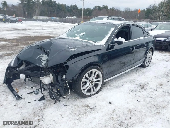 2015 Audi S4 Prestige with VIN WAUKGAFL1FA034198, listed as a IAAI auction lot 41318311 with 111,727 mi miles. Bid and sale history available at carsss.com. Image 2.