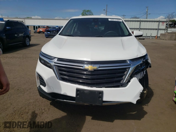 2023 Chevrolet Equinox LT with VIN 3GNAXUEG9PS113663, listed as a Copart auction lot 56012365 with 8,623 mi miles and Salvage title. Bid and sale history available at DreamBid. Image 5.