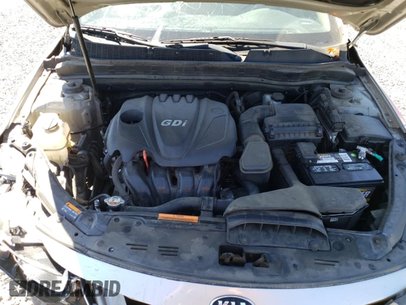 2015 Kia Optima LX with VIN KNAGM4A75F5537767, listed as a Copart auction lot 61660814 with Not Provided miles and Salvage Title. Bid and sale history available at DreamBid. Image 11.